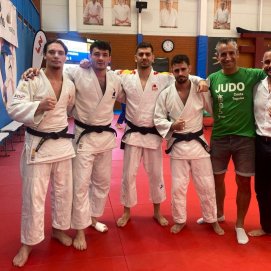 El Judo Costa Teguise suma dos décadas en la élite nacional tras pleno de victorias en Madrid