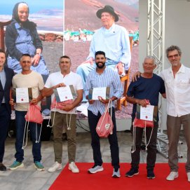 Homenaje del Parque Nacional de Timanfaya al pueblo de Yaiza.