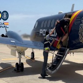 Uno de los Detenidos por la Policía Nacional en Gran Canaria.