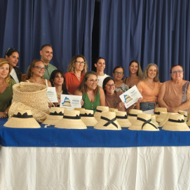 Curso de empleita en La Graciosa