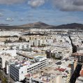 vista aérea de viviendas en Arrecife.