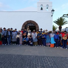 Ofrenda marinera de Los Buches.