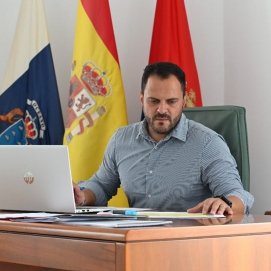Yonathan de León, alcalde de Arrecife