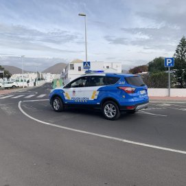 Vehículo de la Policía Local de Tías