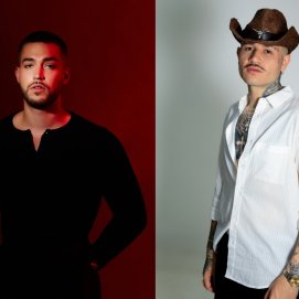 Los cantantes St. Pedro y Kapo