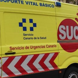 Ambulancia del Servicio de Urgencias Canario