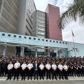 Los 201 policías en prácticas que se incorporarán a las comisarías de Canarias 