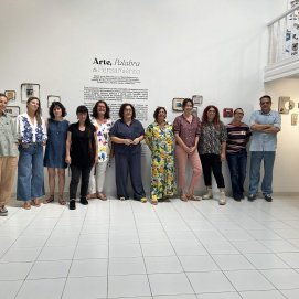 Presentación de las exposiciones en el El Almacén