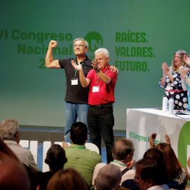 Román Rodríguez y Carmelo Ramírez