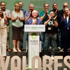 Luis Campos releva a Román Rodríguez como secretario general de Nueva Canarias
