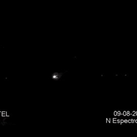 Paso de Las Perseidas por el cielo de Lanzarote.