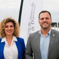 El alcalde de Arrecife, Yonathan de León, y la concejala de Deportes, Eli Merino, siguen impulsando el apoyo al deporte base, los clubes y los eventos, con unas ordenanzas ágiles 