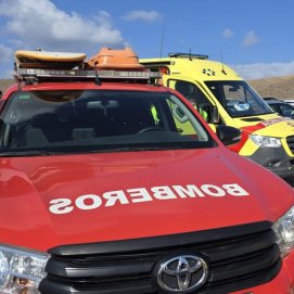 Efectivos de emergencias en Papagayo