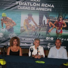 Presentación Triatlón RCNA Ciudad de Arrecife.