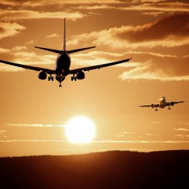 Dos aviones, dos vuelos.