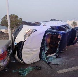 Accidente en Puerto del Carmen
