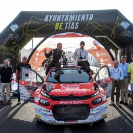 Pierre-Louis Loubet conquista el Rallye Isla de Los Volcanes en su debut en Lanzarote
