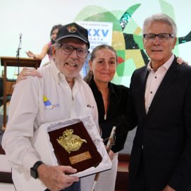 Enrique Boissier, reconocido como Leyenda de la Regata Internacional San Ginés