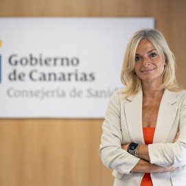 La consejera de Sanidad del Gobierno de Canarias, Esther Monzón. Foto: Gobierno de Canarias.