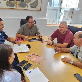 Reunión del dispositivo limpieza para las fiestas de Arrecife