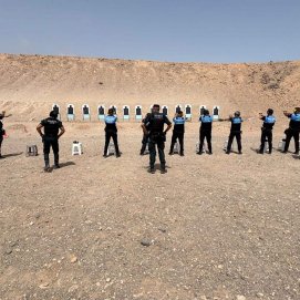 La Guardia Civil forma a la Policía Local de Lanzarote y Fuerteventura en defensa y tiro policial
