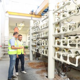 Membranas para la Central de Desalación Díaz Rijo.
