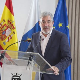 Fernando Clavijo en Lanzarote. Foto: Juan Mateos.