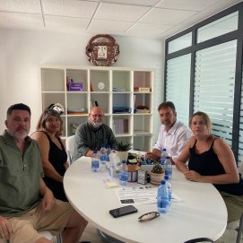 Reunión de NC con el concejal Nicolás Saavedra del Ayuntamiento de Tías 
