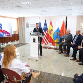 Rueda de prensa del presidente del Cabildo de Lanzarote