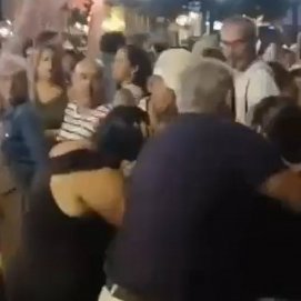 Pelea de las mujeres en Arrecife