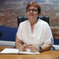 La consejera de Bienestar Social, Igualdad, Juventud, Infancia y Familias, Candelaria Delgado