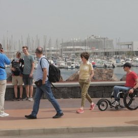 Turistas en Arrecife