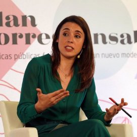 La exministra de Igualdad y eurodiputada Irene Montero en una imagen de archivo.