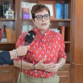 La consejera de Bienestar Social, Igualdad, Juventud, Infancia y Familias, Candelaria Delgado.
