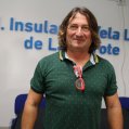 Juan Pérez, presidente de la Federación Insular de Barquillos de Vela Latina de Lanzarote