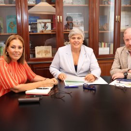Ástrid Pérez aborda con la comisionada de Transparencia las necesidades presupuestarias para 2026