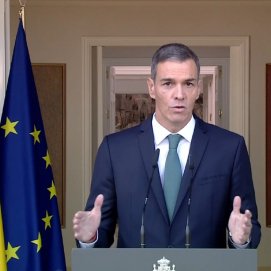 Intervención de Pedro Sánchez en La Moncloa