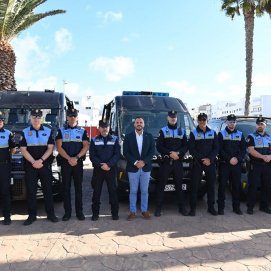 Presentación de la plantilla de la Policía Local de Arrecife