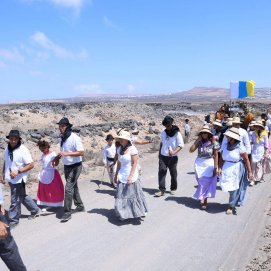 Romería en honor a la Virgen de Los Dolores.