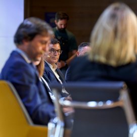Instante del foro de la Asociación de Promotores Inmobiliarios de Madrid 2025