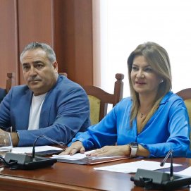 Ángel Vázquez y  María Jesús Tovar, consejeros del PP