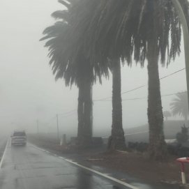 Lluvias débiles y neblina 