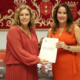 Astrid Pérez y Dolores Alicia García 