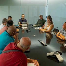 Reunión con el servicio de limpieza