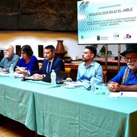 Presentación de las Jornadas ‘Arqueología bajo el Jable’