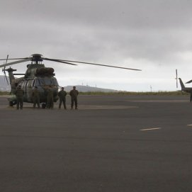 Imagen de helicópteros del ejército