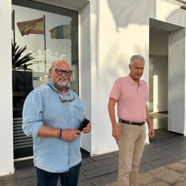 Nicolás Saavedra y José Juan Cruz Saavedra