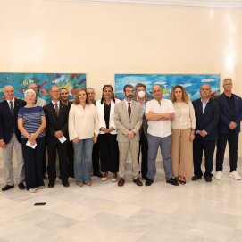 Exposición en el Parlamento de Canarias