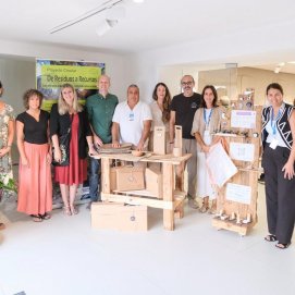 Visita al taller 'CACT, residuos y reinserción'