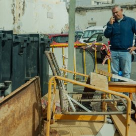 Jacobo Lemes anuncia el refuerzo del servicio de recogida de enseres